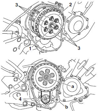 Installing the clutch