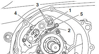 Installing the shift shaft