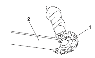 Removing the camshafts