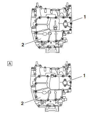 Removing the oil pan