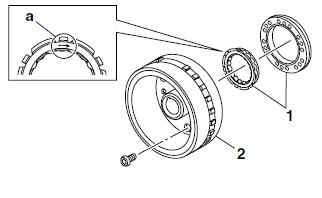 Installing the starter clutch