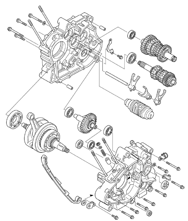 Crankshaft/Balancer/Transmission