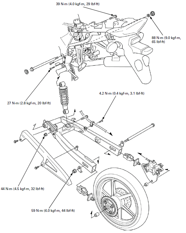 Rear Wheel/Suspension