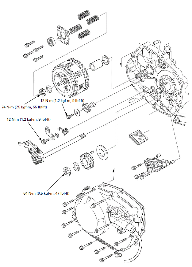 Clutch/Gearshift Linkage